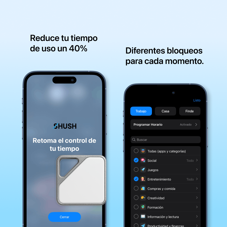 SHUSH — La herramienta que te ayuda a desconectar